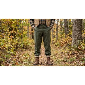 VTG Codet Heavy Wool Hunting Pants Green 44x27 Warm Winter Workwear Canada